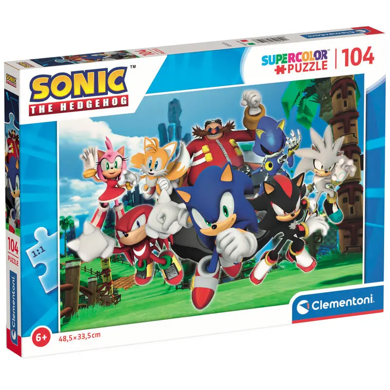 Sonic The Hedgehog puzzle 104 kusov termékfotó