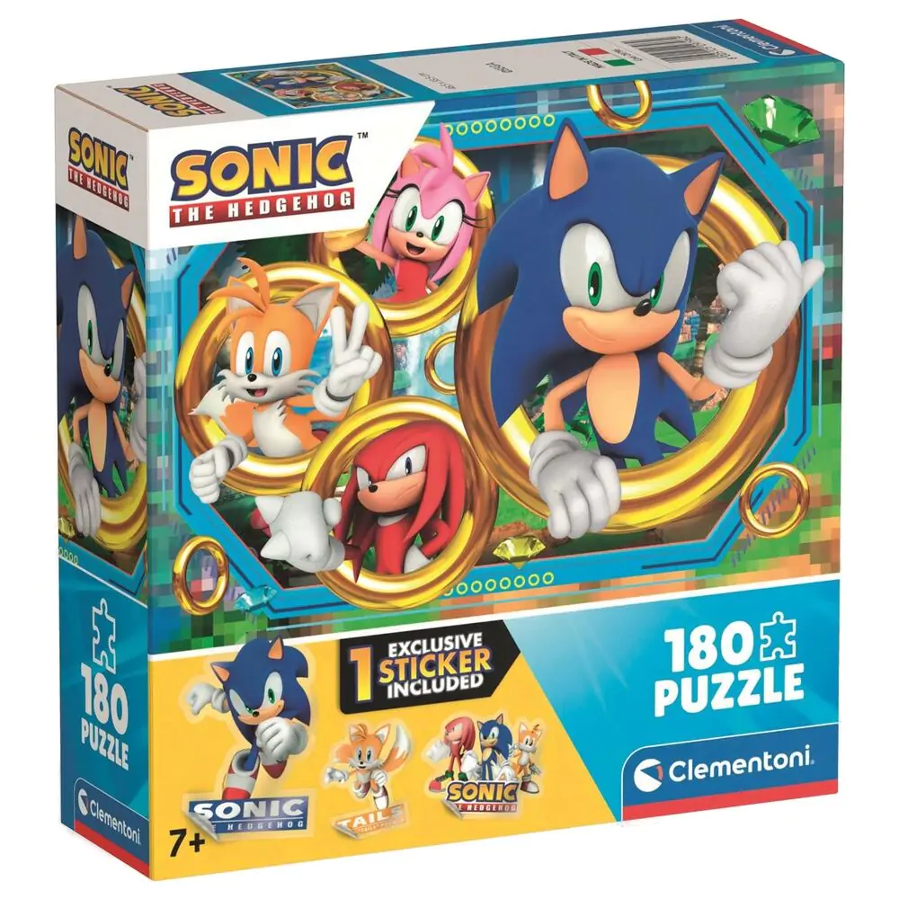 Puzzle Sonic the Hedgehog 180 dielikov produktová fotografia