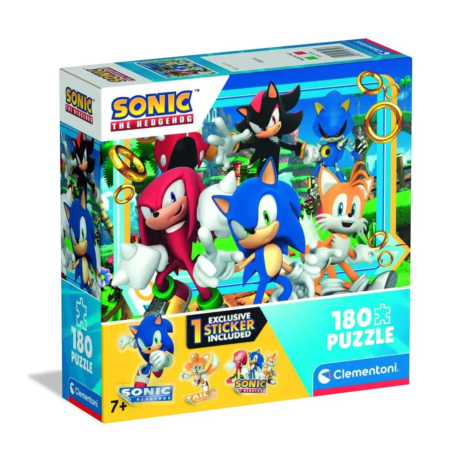 Puzzle Sonic the Hedgehog 180 dielikov produktová fotografia