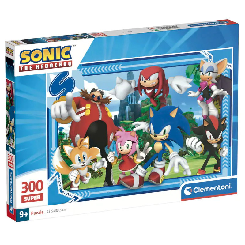 Sonic the Hedgehog puzzle 300 dielikov produktová fotografia