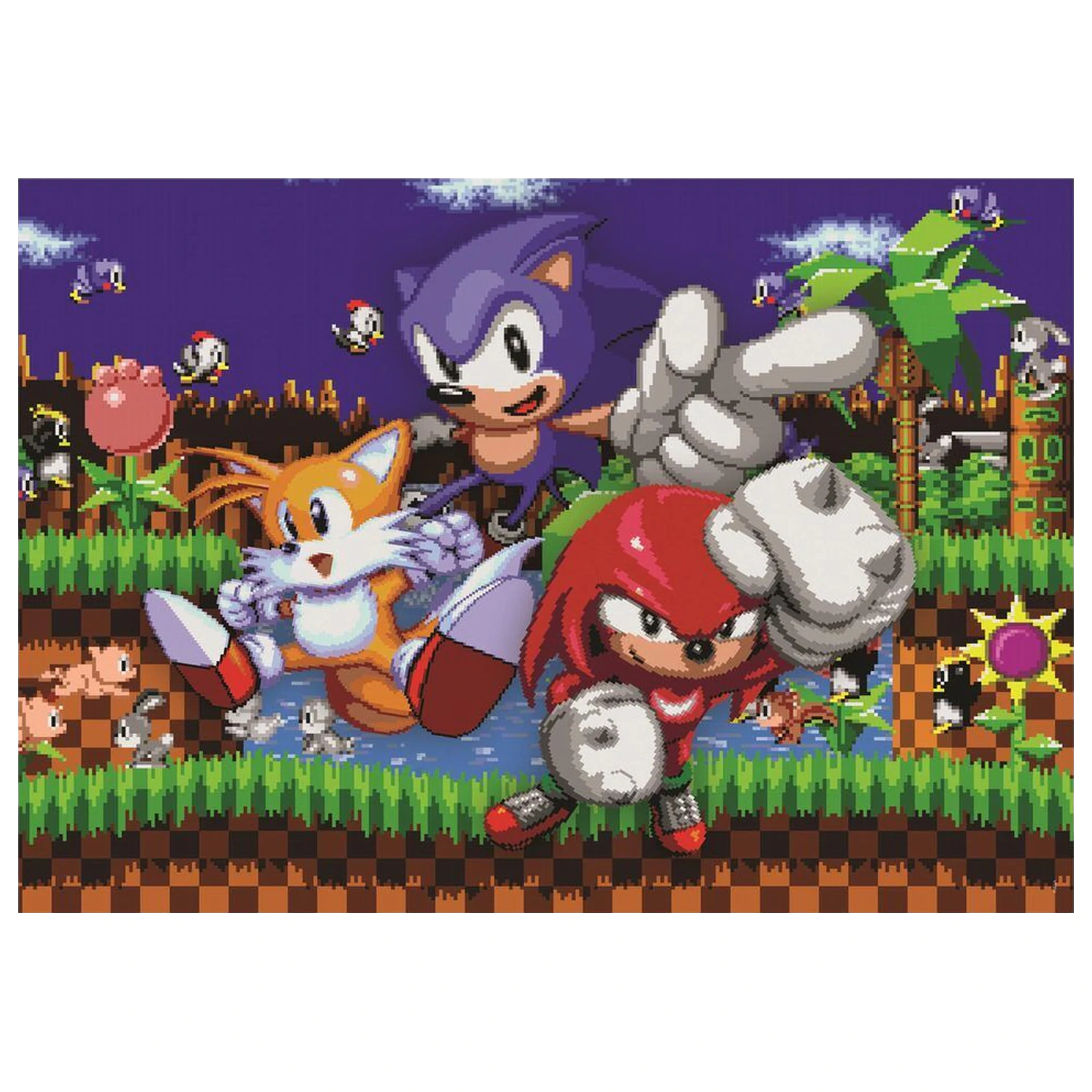 Sonic The Hedgehog puzzle 500 ks produktová fotografia