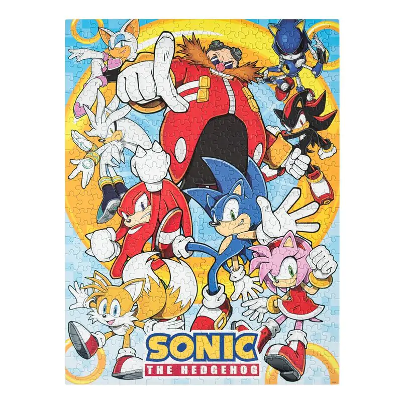 Sonic the Hedgehog puzzle 500pcs termékfotó