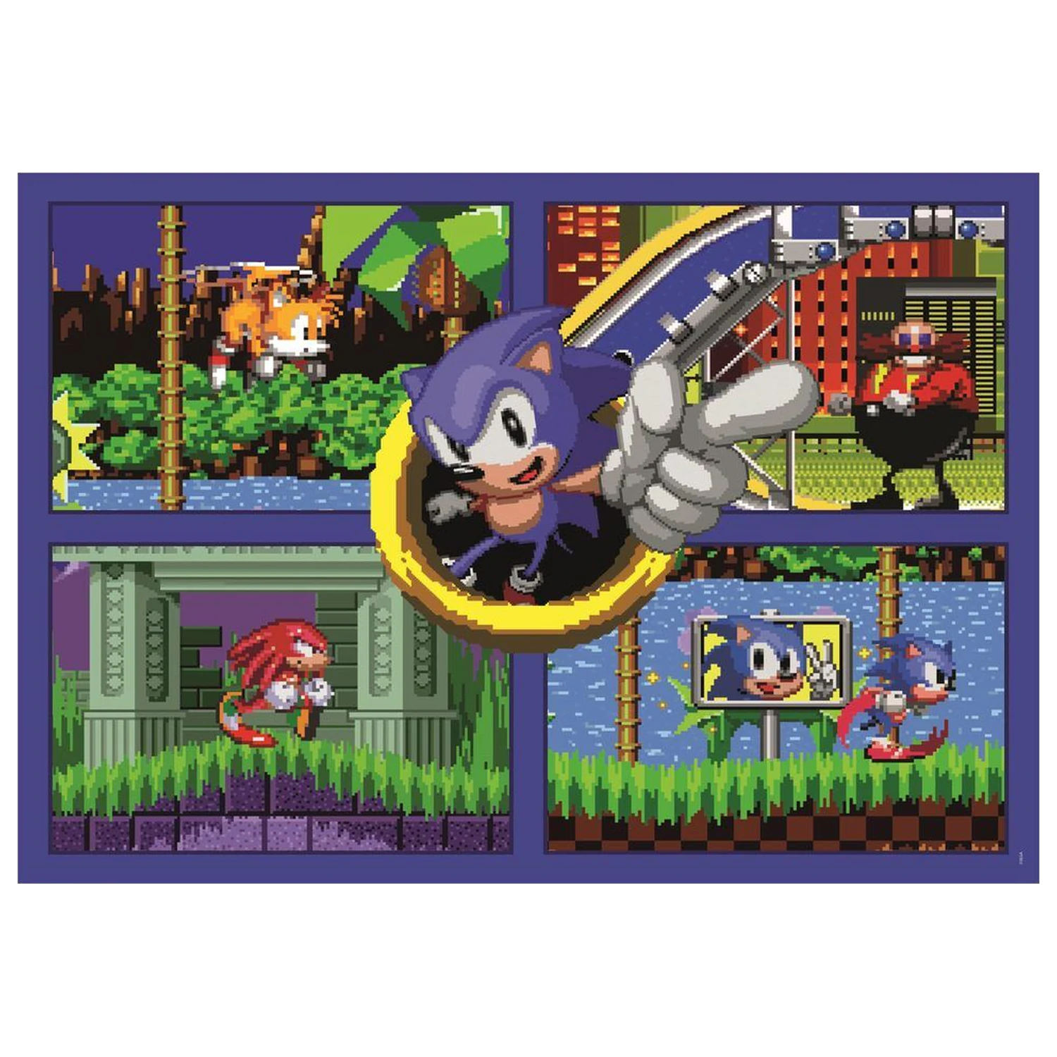 Sonic The Hedgehog puzzle 500 kusov produktová fotografia