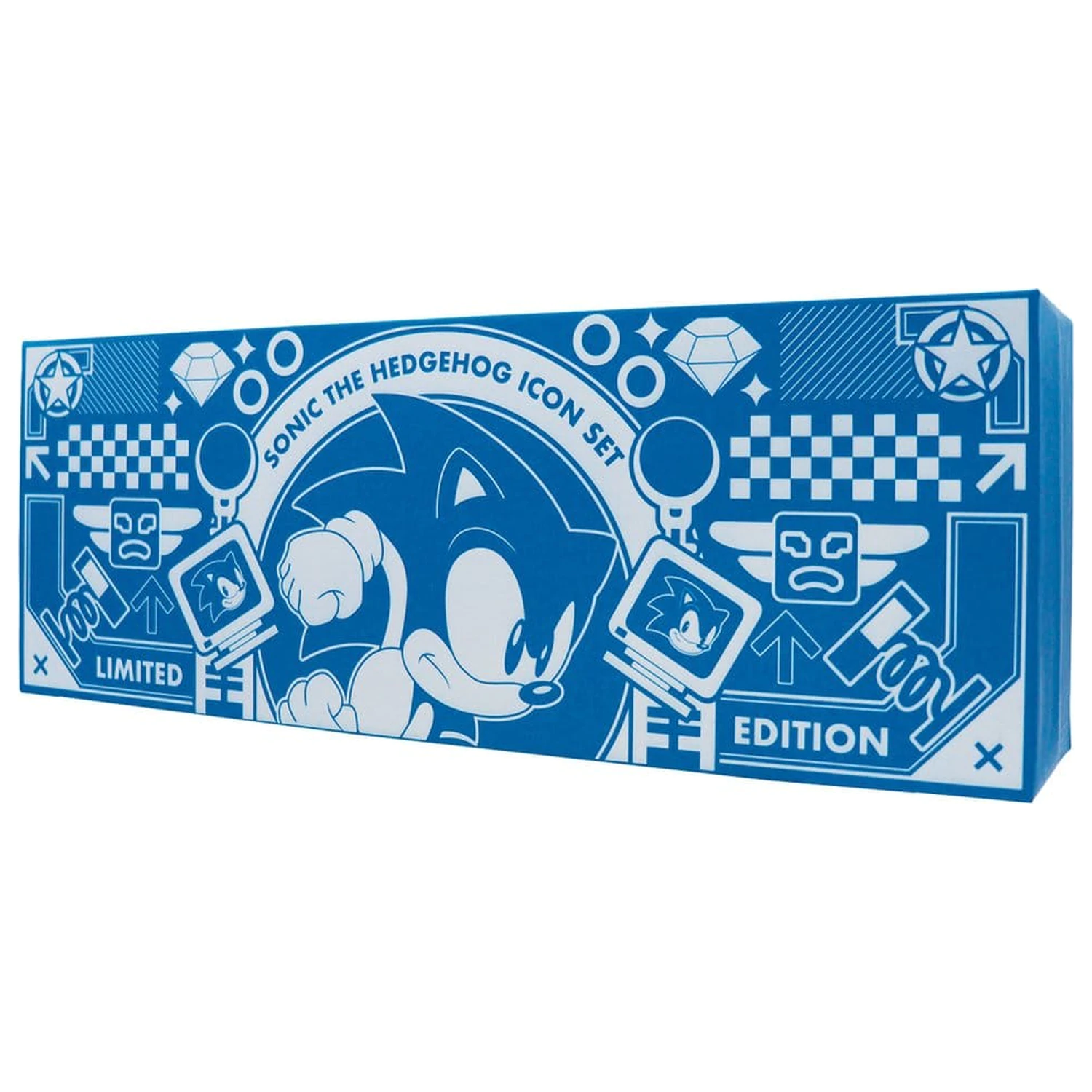 Sonic the Hedgehog replika súpravy pamätných ikon, limitovaná edícia produktová fotografia