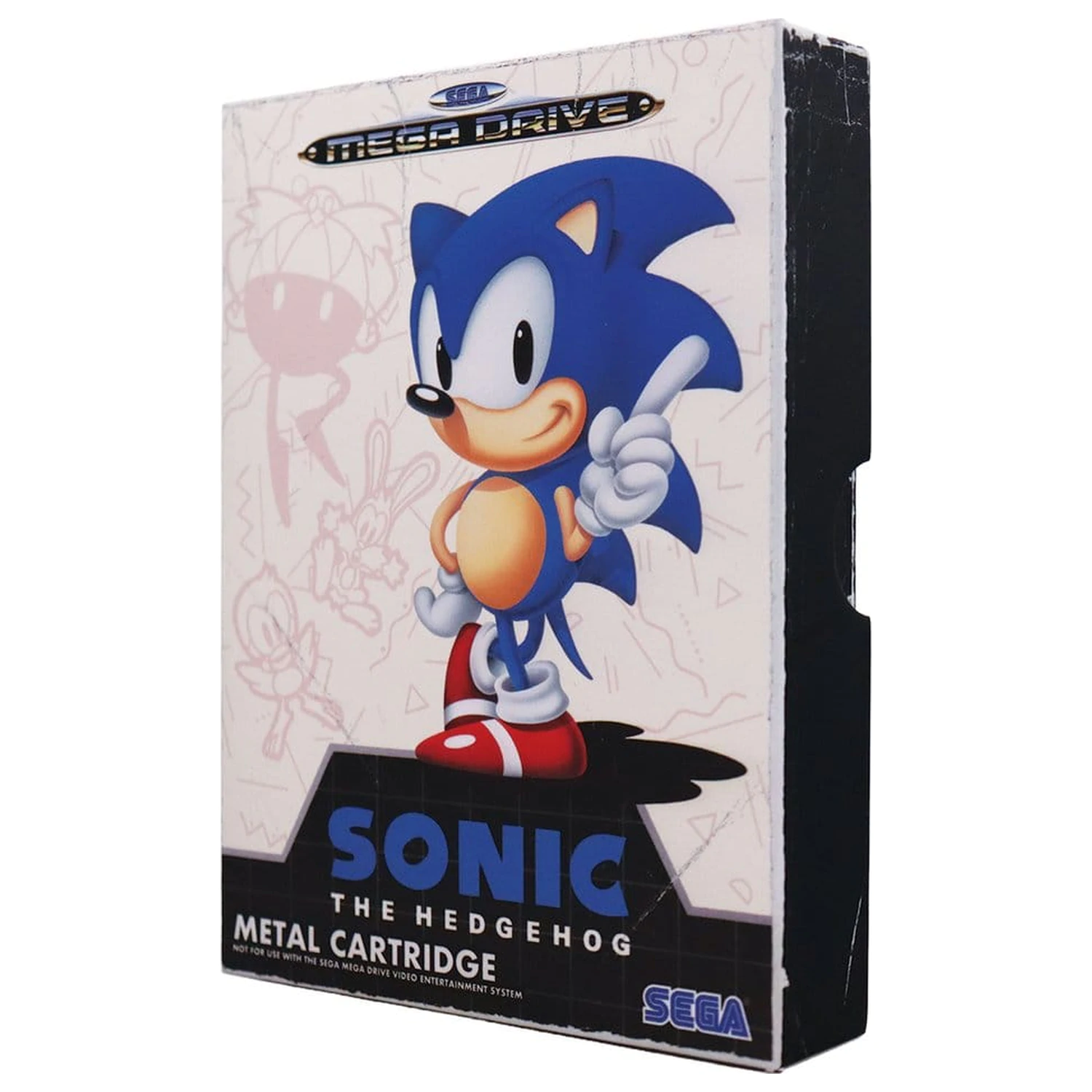 Sonic the Hedgehog replika hernej kazety limitovaná edícia 11 x 7 x 1 cm produktová fotografia