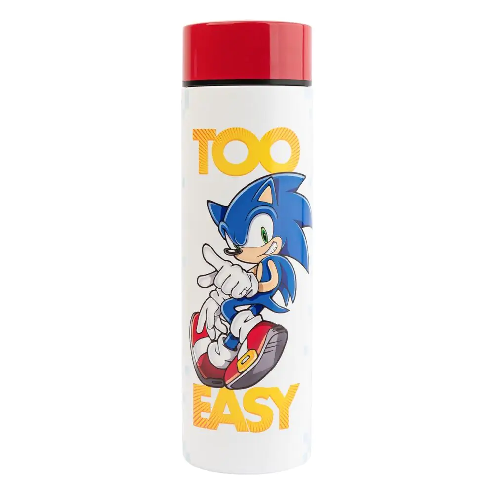 Sonic the Hedgehog Nerezová oceľová fľaša 420ml produktová fotografia