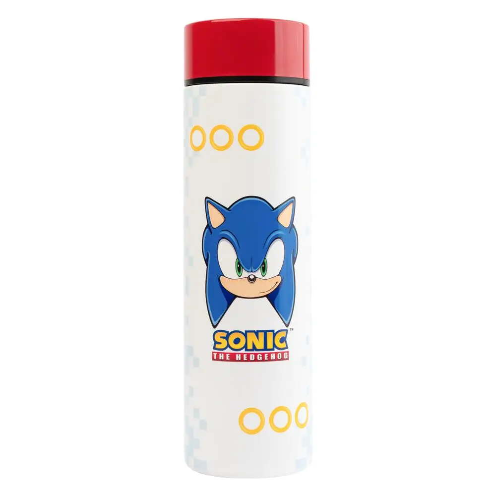 Sonic the Hedgehog Nerezová oceľová fľaša 420ml produktová fotografia