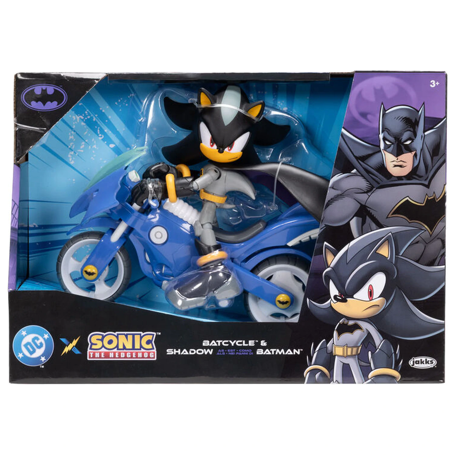 Sonic The Hedgehog Shadow s figúrkou Batcycle 12cm produktová fotografia