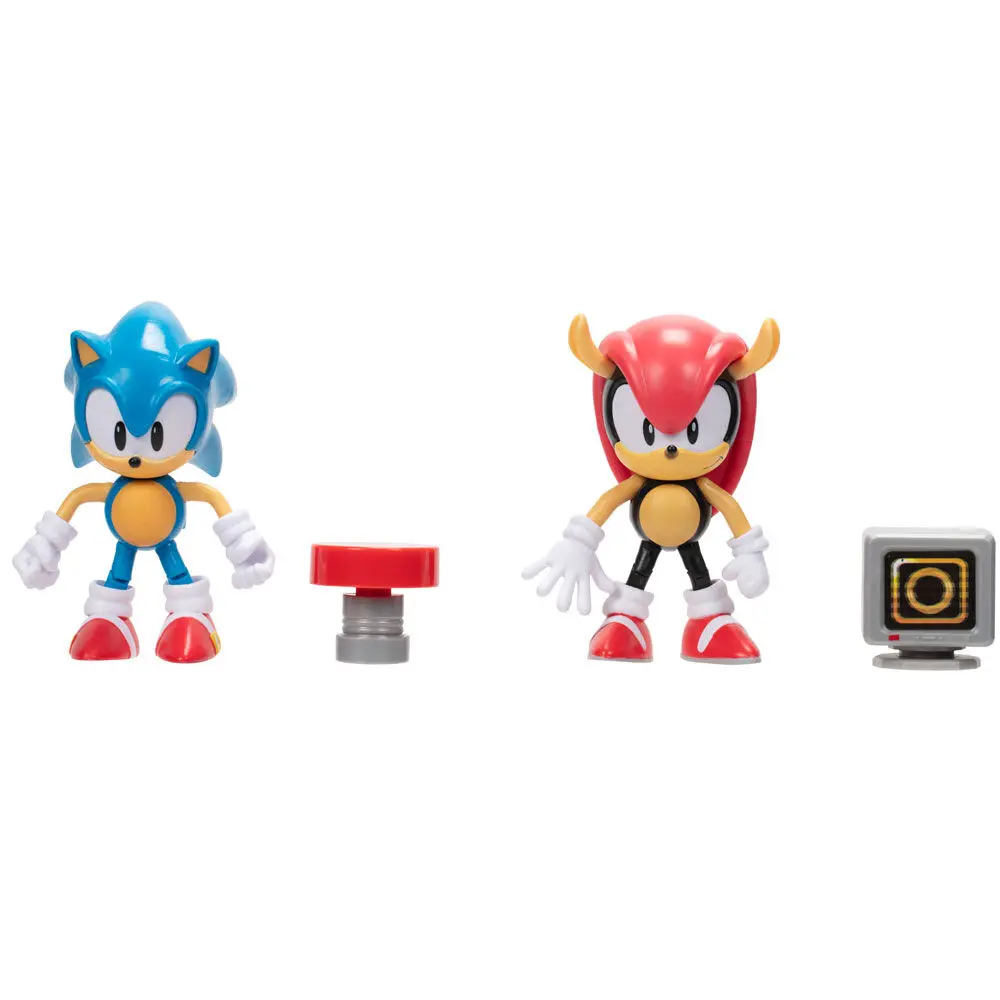 Sonic The Hedgehog Sonic & Mighty Sonic set figúrok 10 cm termékfotó