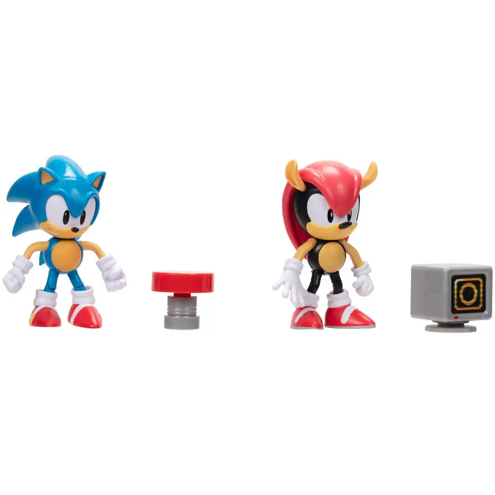 Sonic The Hedgehog Sonic & Mighty Sonic set figúrok 10 cm termékfotó