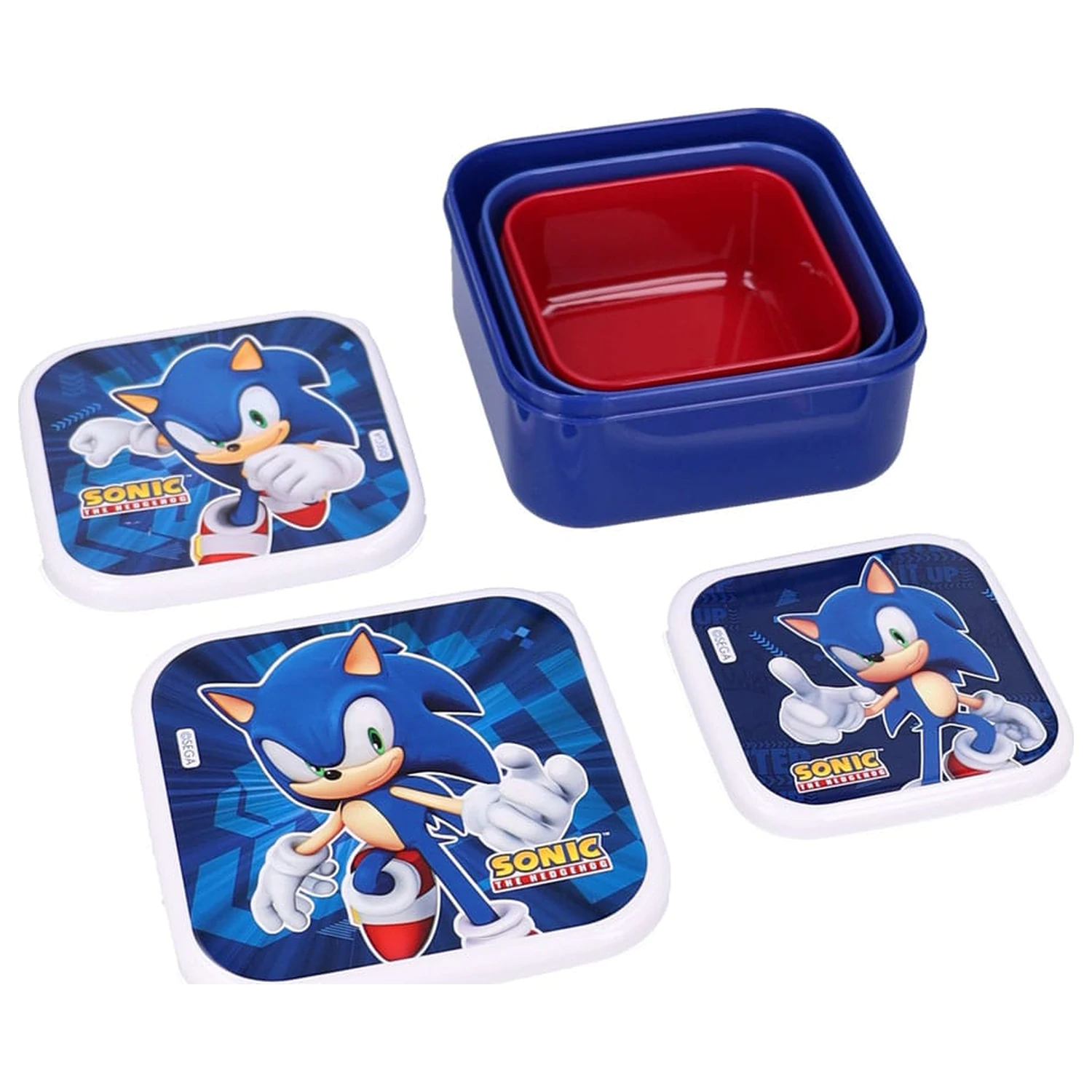 Sonic the Hedgehog Súprava škatúľ na občerstvenie Sonic Fresh Bites produktová fotografia