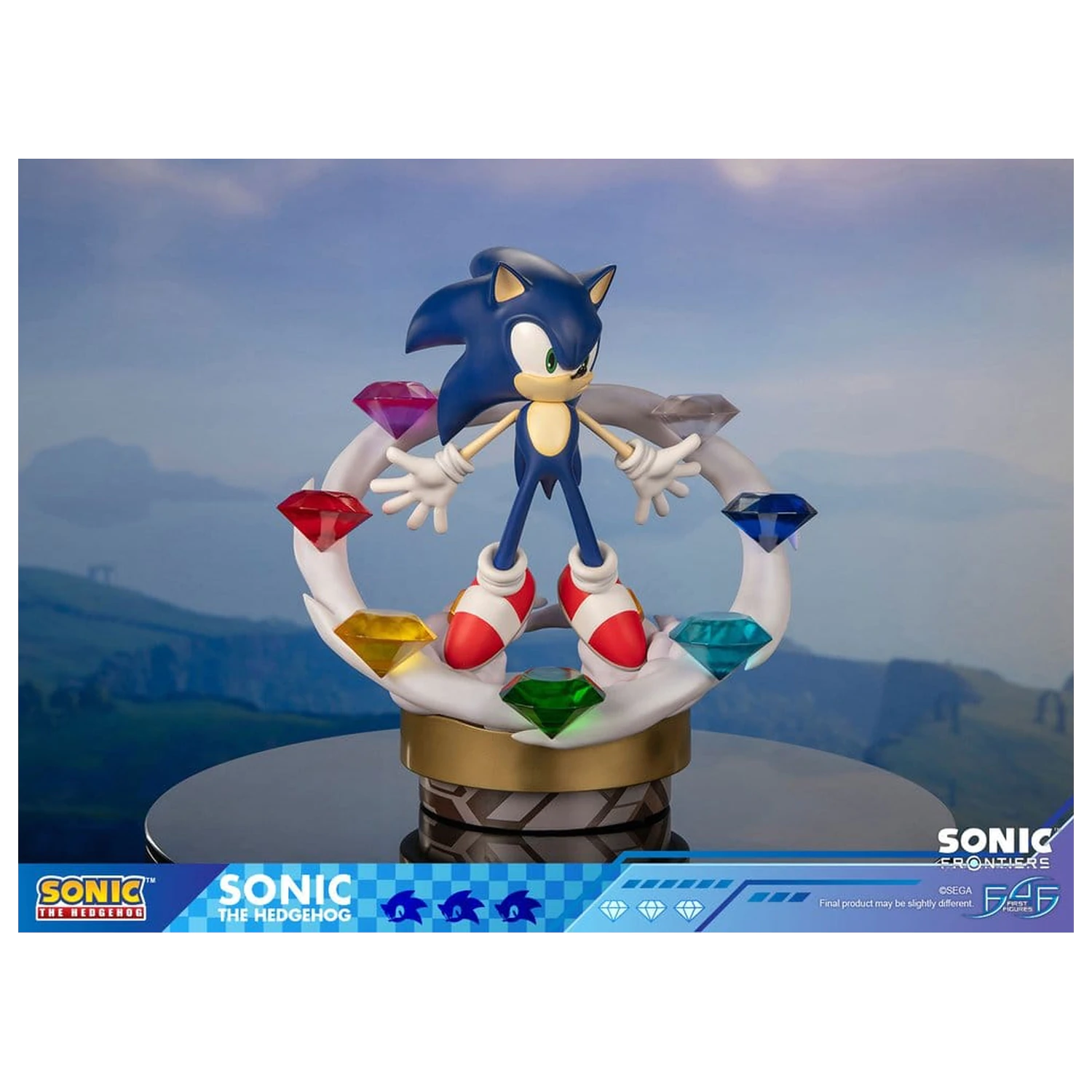 Sonic The Hedgehog Sonic Frontiers živicová socha Sonic 42 cm produktová fotografia