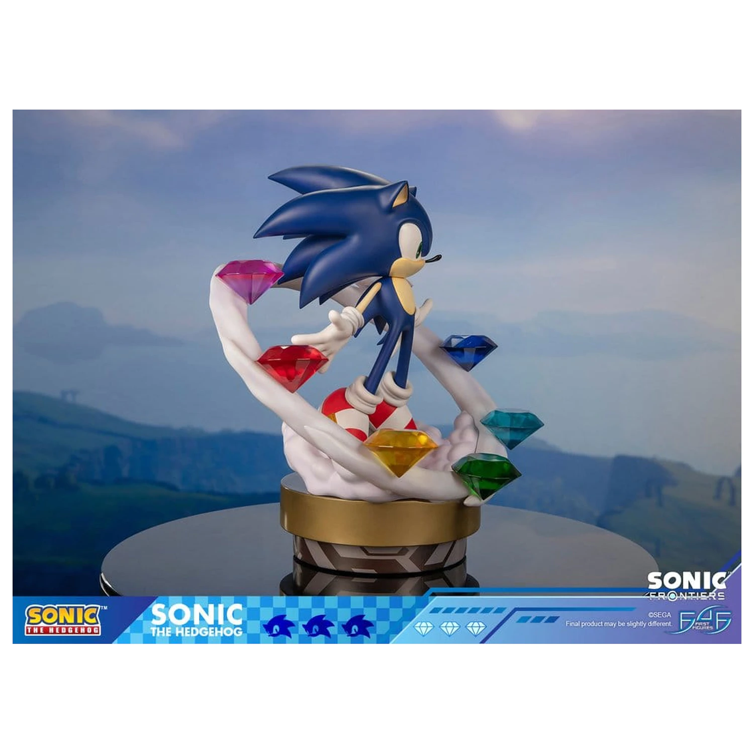 Sonic The Hedgehog Sonic Frontiers živicová socha Sonic 42 cm produktová fotografia
