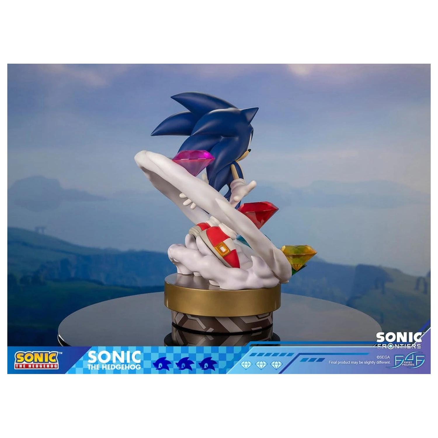 Sonic The Hedgehog Sonic Frontiers živicová socha Sonic 42 cm produktová fotografia
