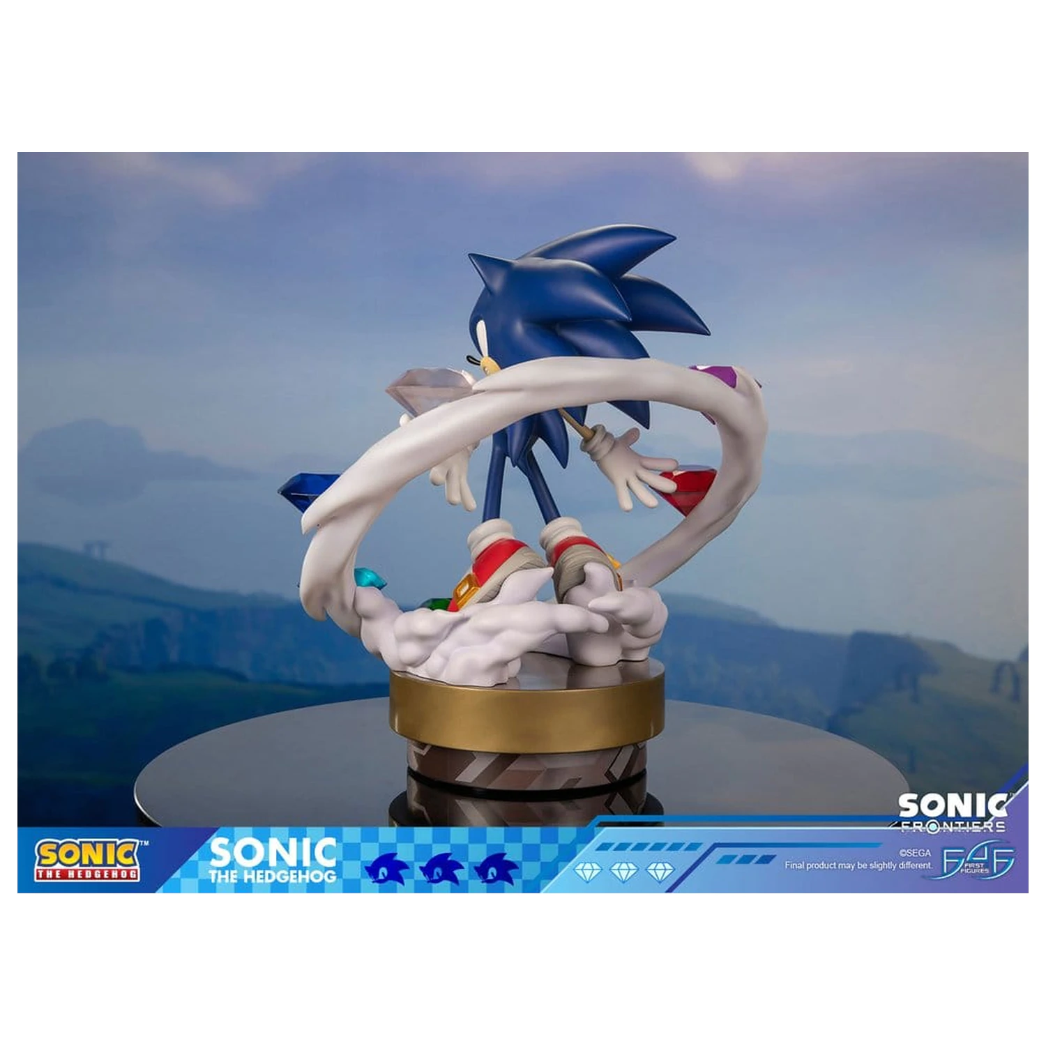Sonic The Hedgehog Sonic Frontiers živicová socha Sonic 42 cm produktová fotografia