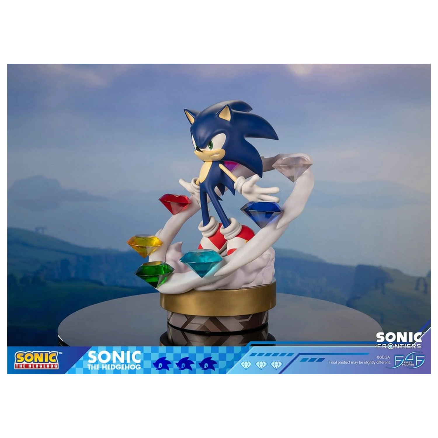 Sonic The Hedgehog Sonic Frontiers živicová socha Sonic 42 cm produktová fotografia