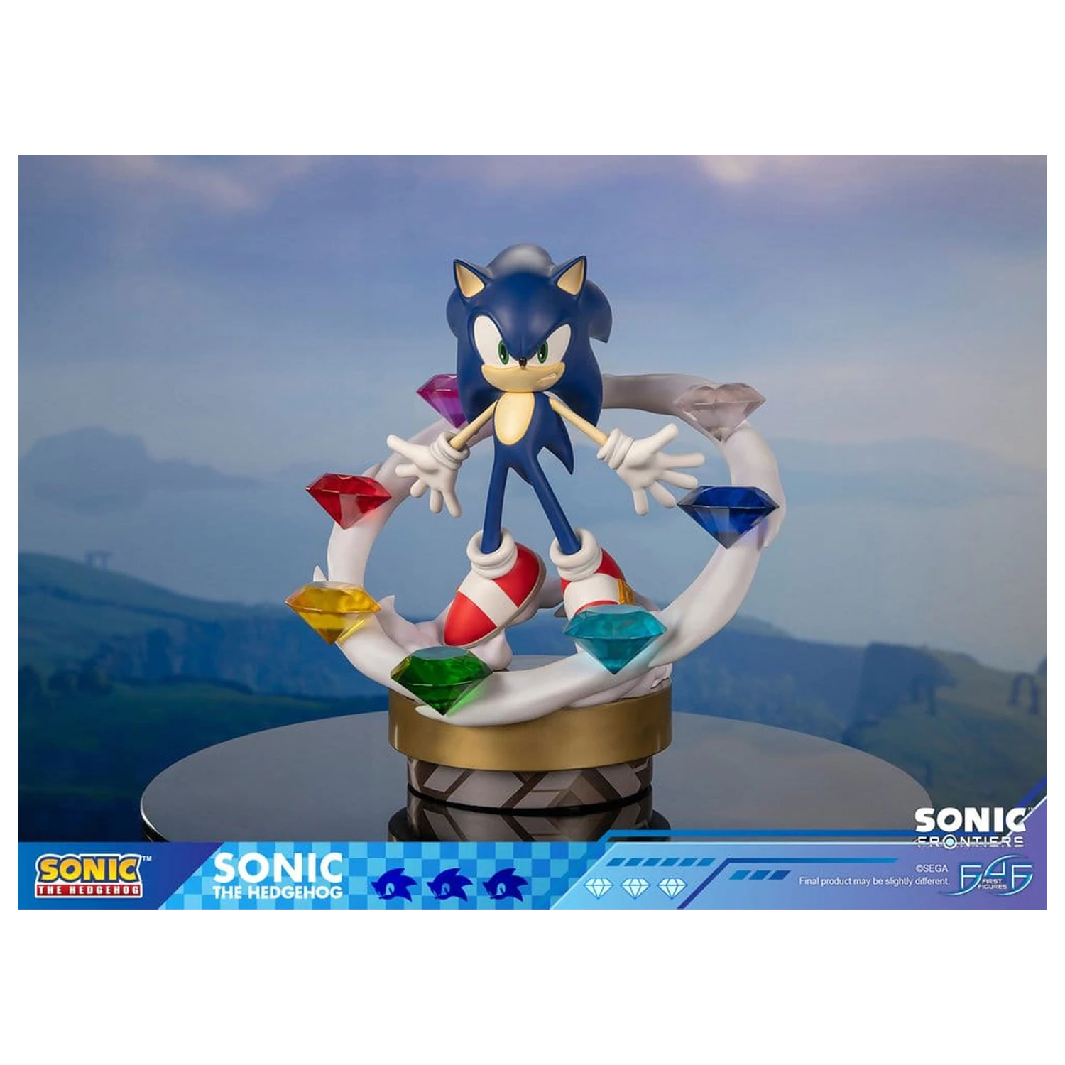 Sonic The Hedgehog Sonic Frontiers živicová socha Sonic 42 cm produktová fotografia