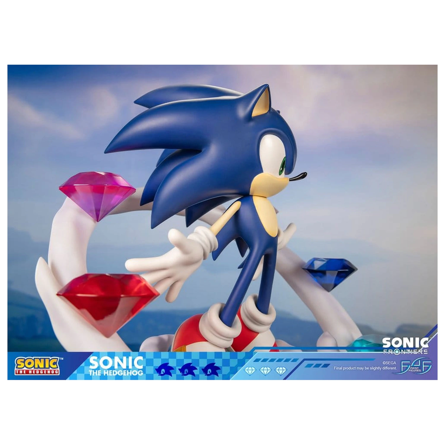 Sonic The Hedgehog Sonic Frontiers živicová socha Sonic 42 cm produktová fotografia