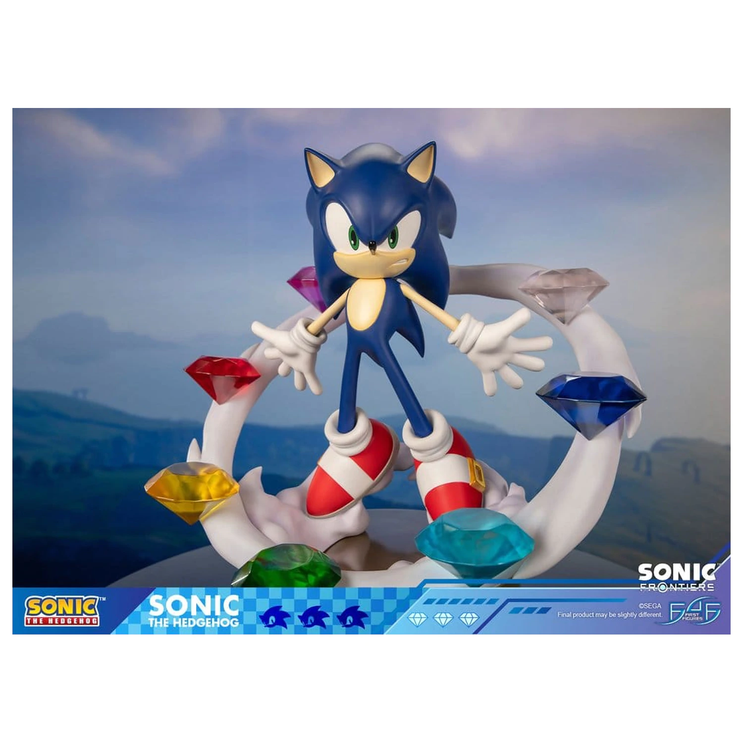 Sonic The Hedgehog Sonic Frontiers živicová socha Sonic 42 cm produktová fotografia