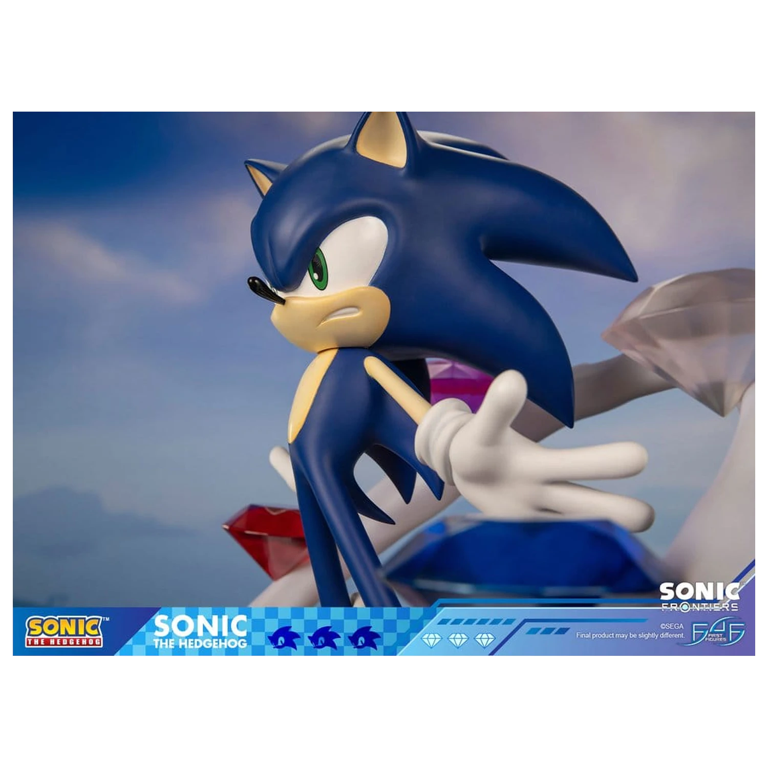 Sonic The Hedgehog Sonic Frontiers živicová socha Sonic 42 cm produktová fotografia