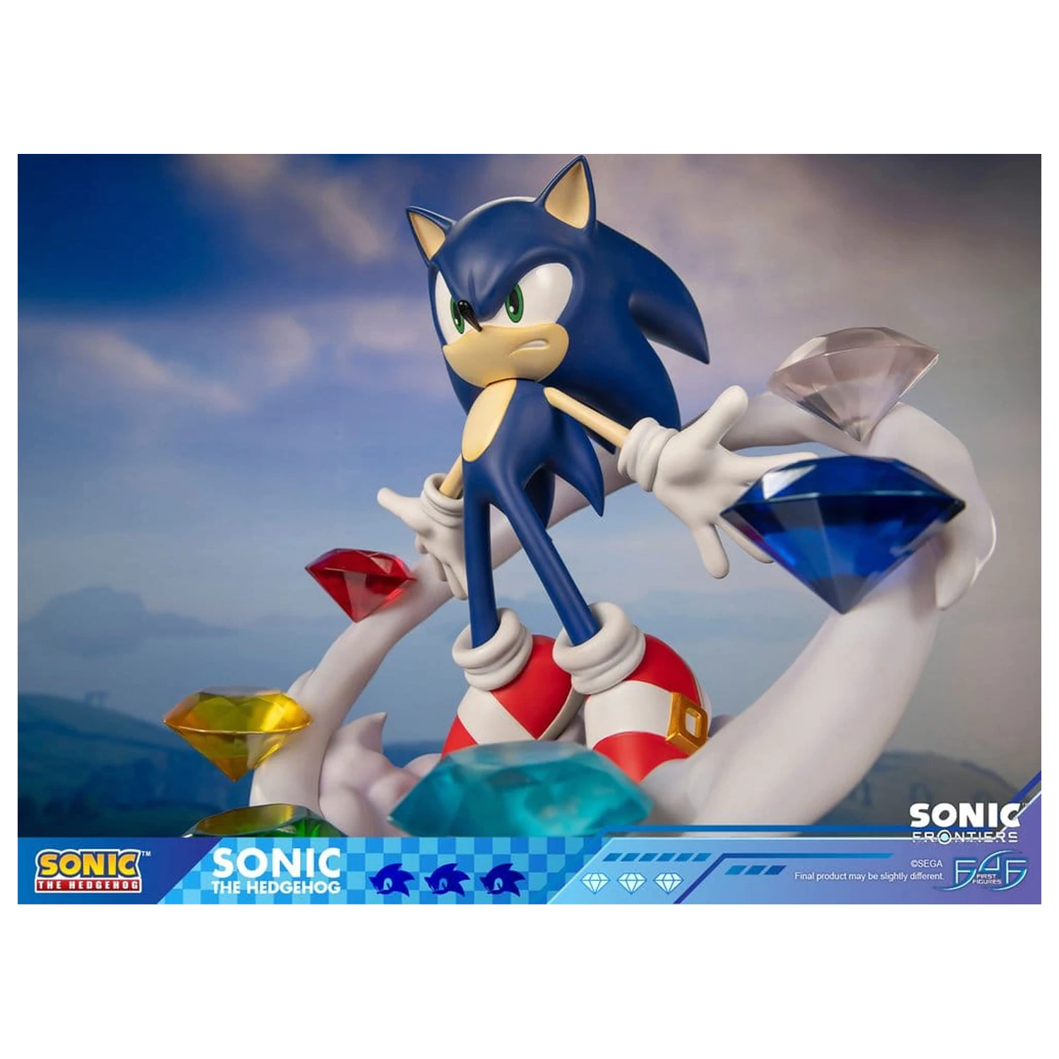 Sonic The Hedgehog Sonic Frontiers živicová socha Sonic 42 cm produktová fotografia
