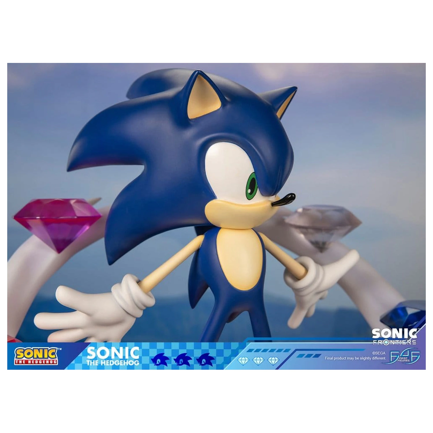 Sonic The Hedgehog Sonic Frontiers živicová socha Sonic 42 cm produktová fotografia