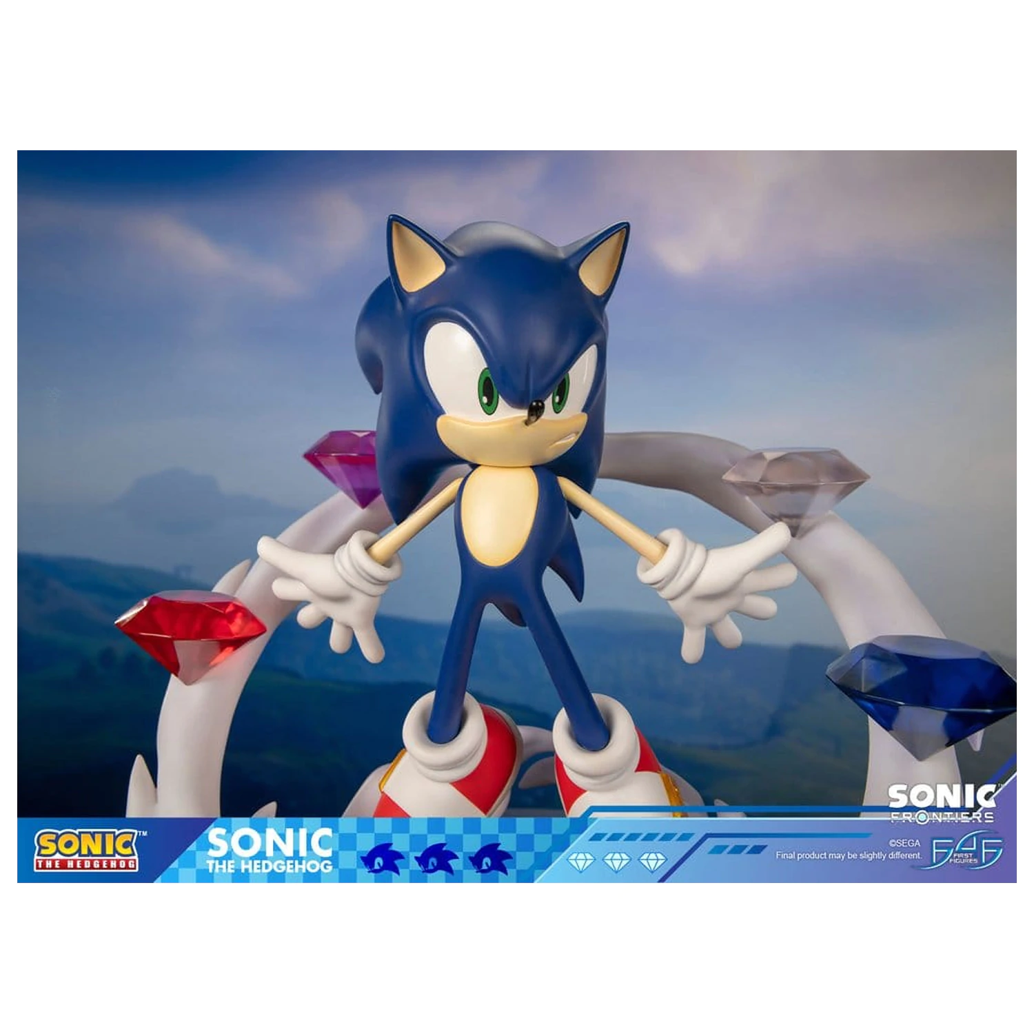 Sonic The Hedgehog Sonic Frontiers živicová socha Sonic 42 cm produktová fotografia