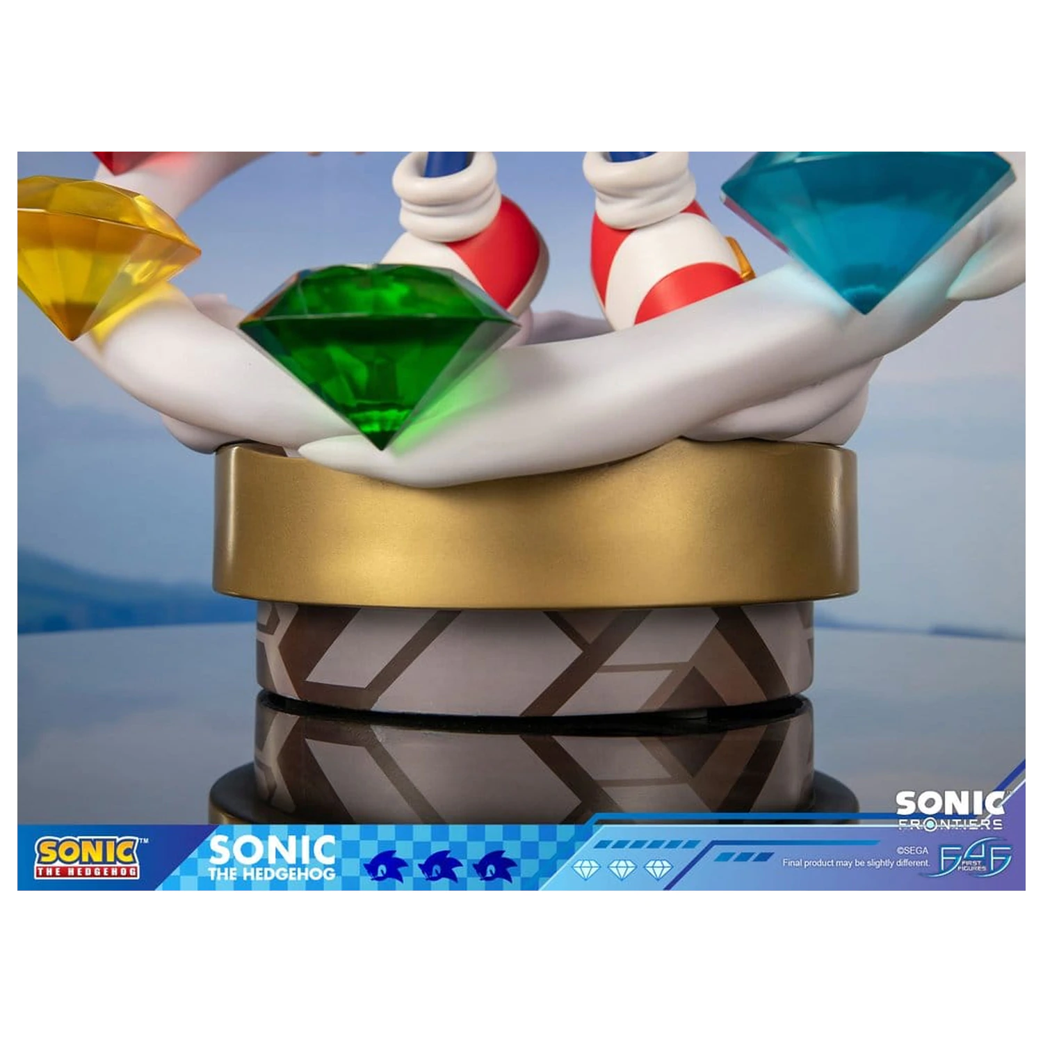 Sonic The Hedgehog Sonic Frontiers živicová socha Sonic 42 cm produktová fotografia