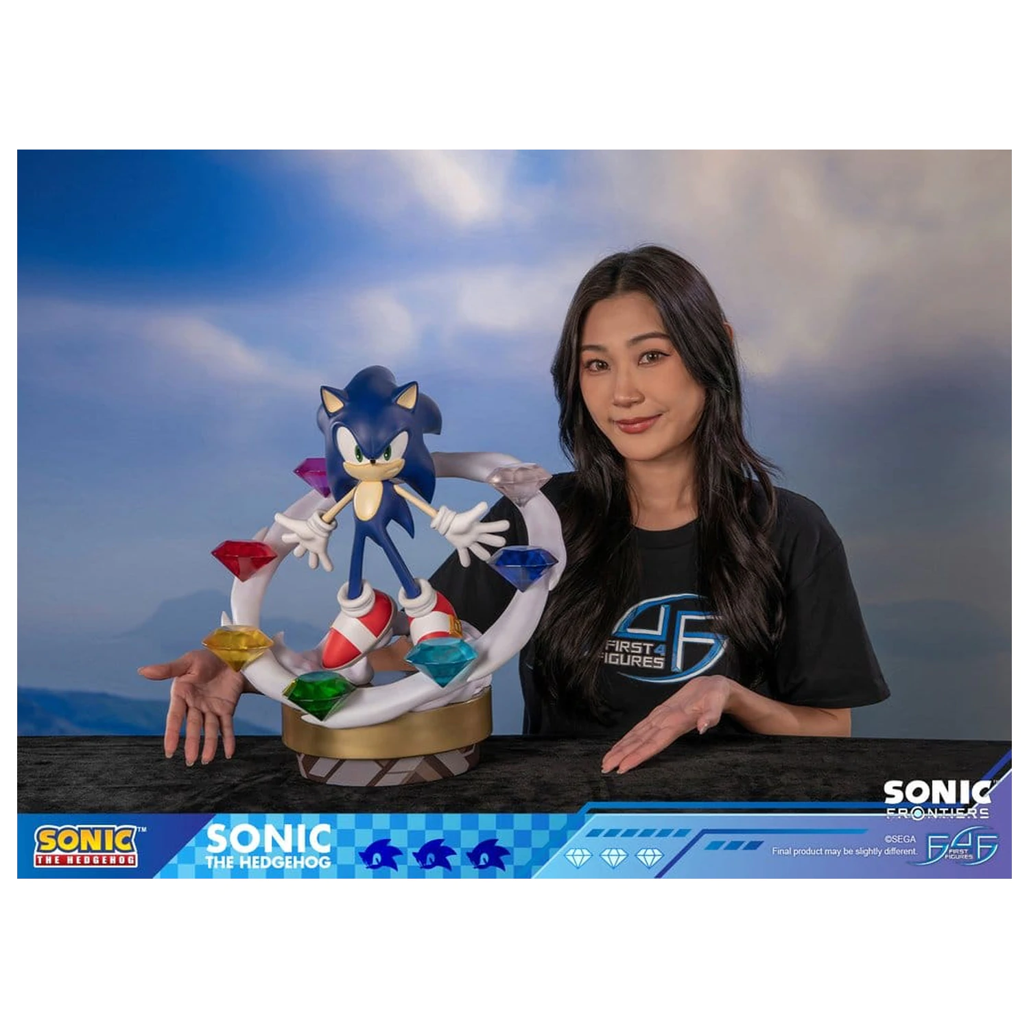 Sonic The Hedgehog Sonic Frontiers živicová socha Sonic 42 cm produktová fotografia