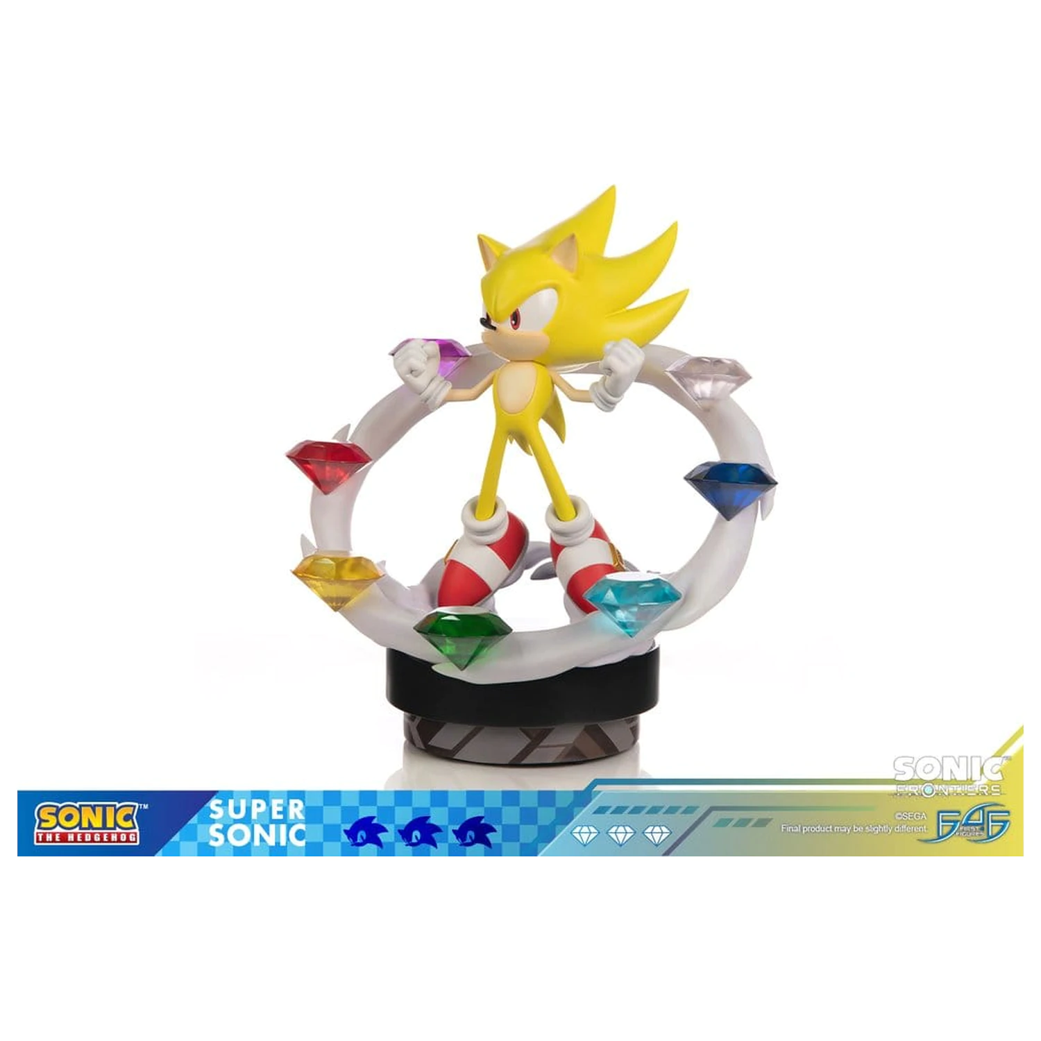 Sonic The Hedgehog Sonic Frontiers živicová socha Super Sonic 45 cm produktová fotografia