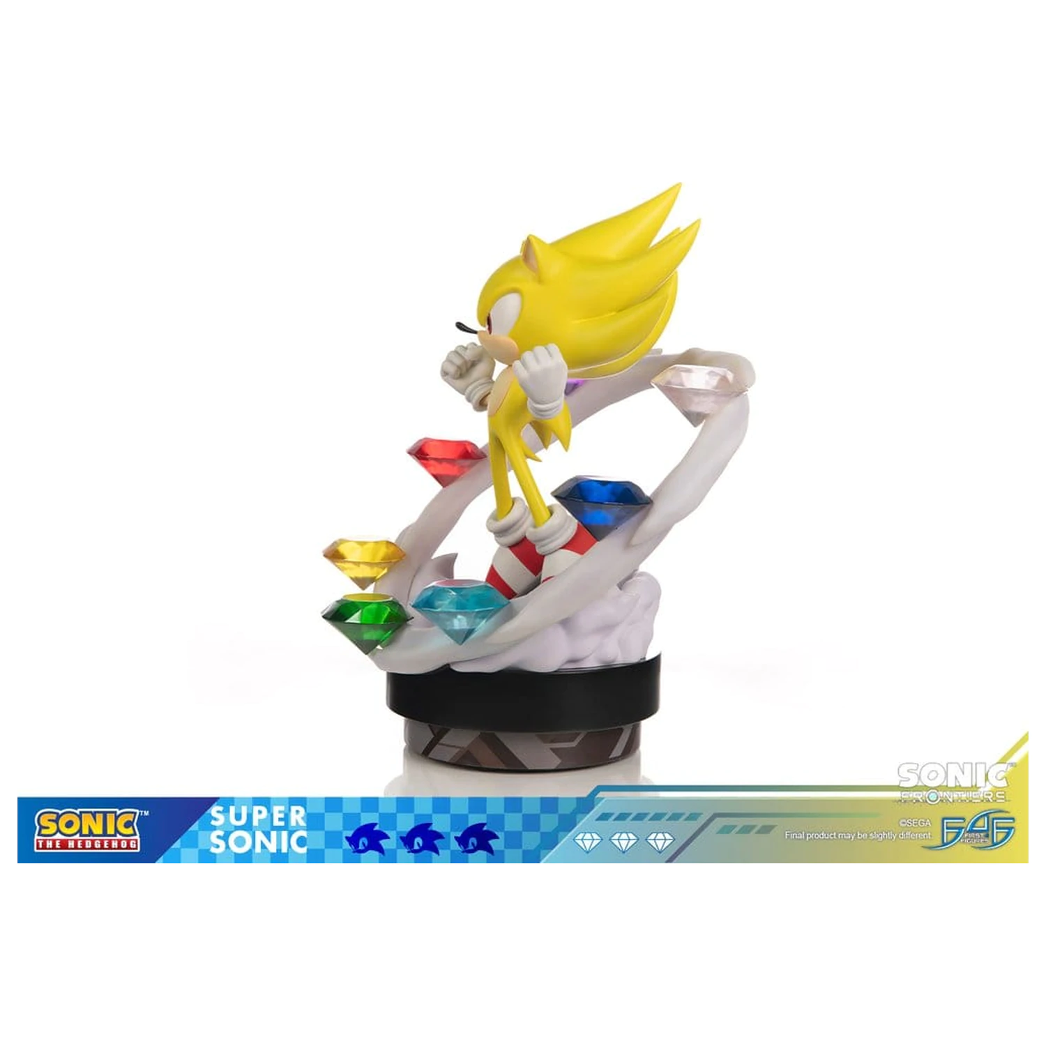 Sonic The Hedgehog Sonic Frontiers živicová socha Super Sonic 45 cm produktová fotografia