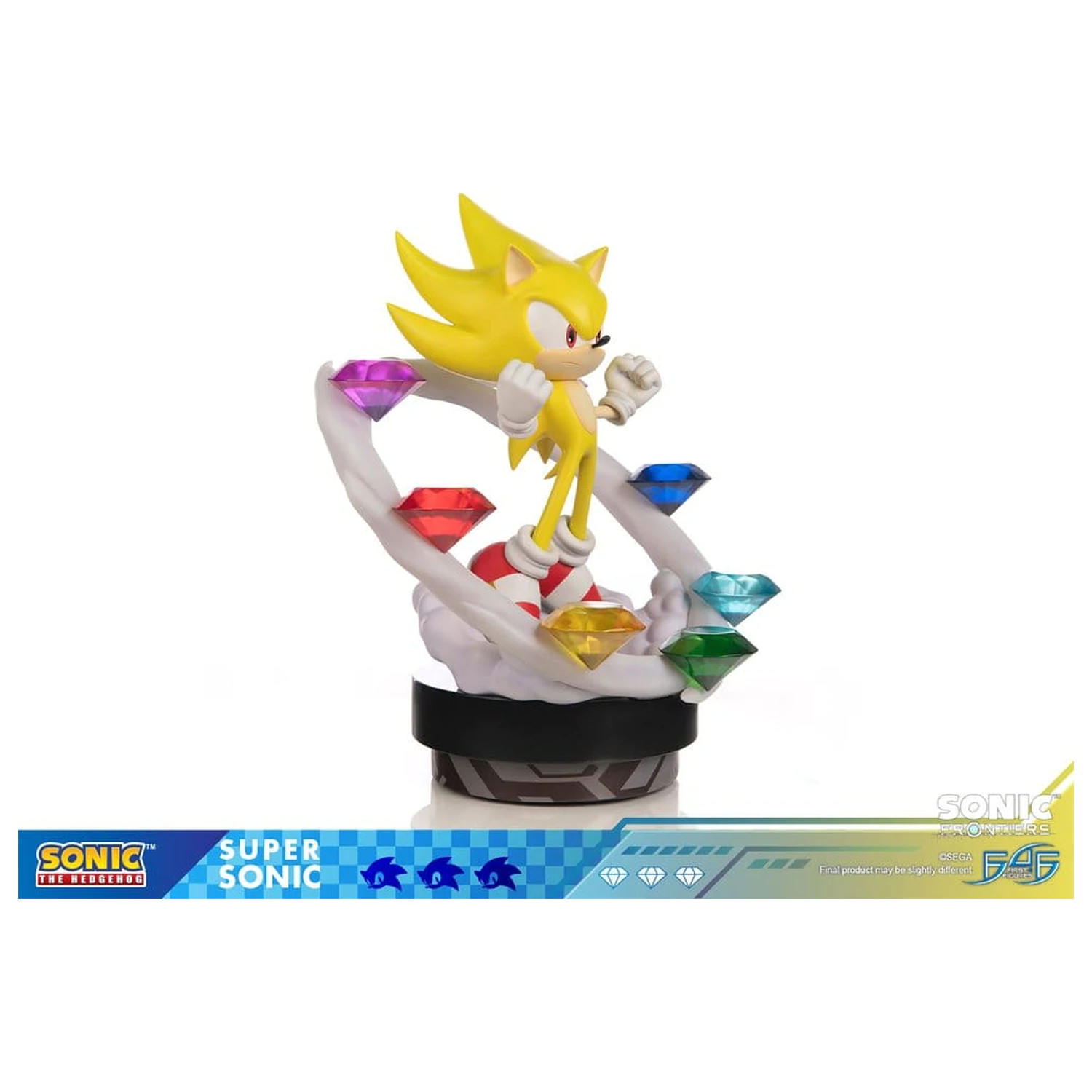 Sonic The Hedgehog Sonic Frontiers živicová socha Super Sonic 45 cm produktová fotografia