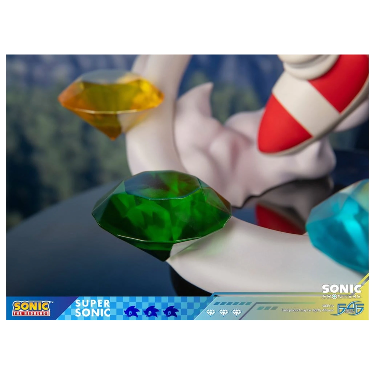 Sonic The Hedgehog Sonic Frontiers živicová socha Super Sonic 45 cm produktová fotografia