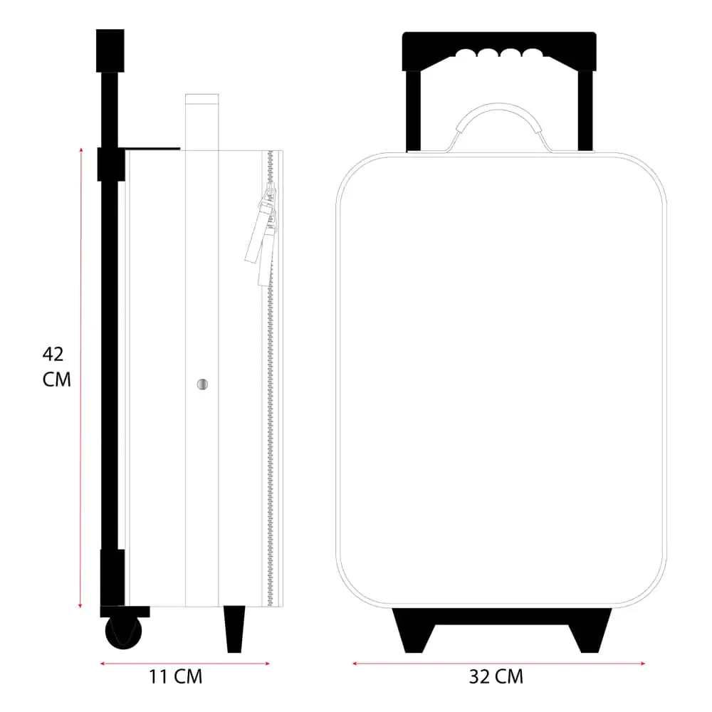 Sonic the Hedgehog Trolley kufor Sonic I Was Made For This 42 cm produktová fotografia