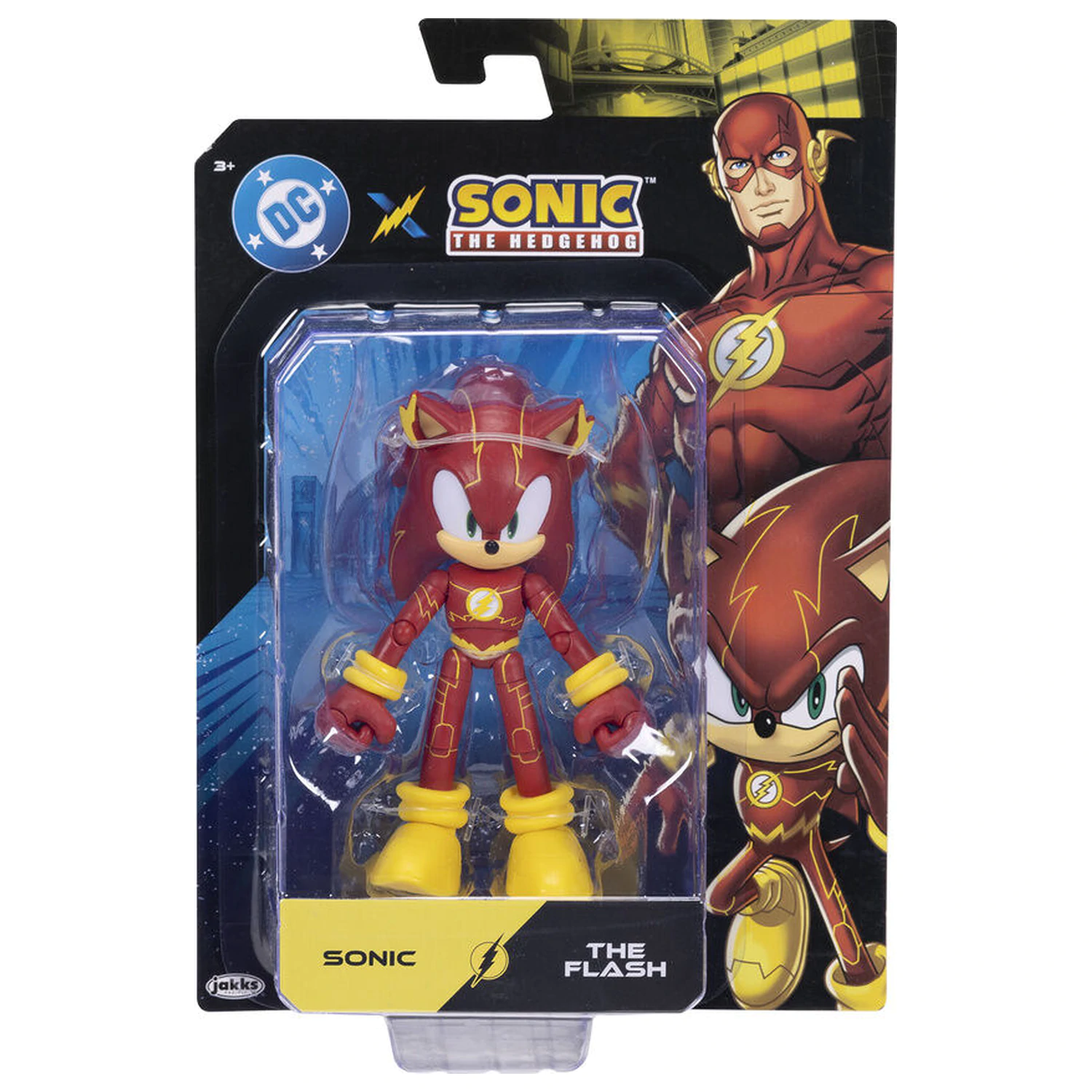 Sonic The Hedgehog Sonic The Flash figúrka 13 cm produktová fotografia