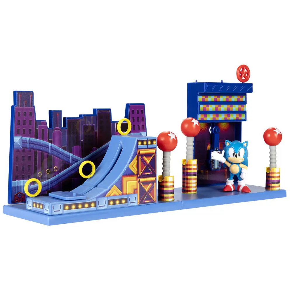 Figúrka Sonic The Hedgehog Studiopolis Zone playset 6 cm termékfotó