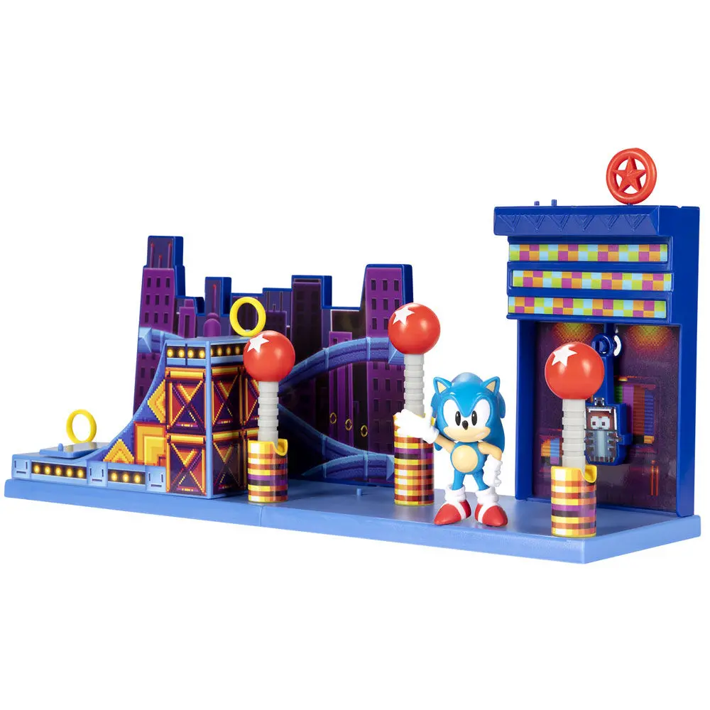 Figúrka Sonic The Hedgehog Studiopolis Zone playset 6 cm termékfotó