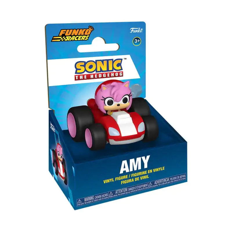 Sonic The Hedgehog Super Racers Diecast figúrka Amy Rose 5 cm produktová fotografia