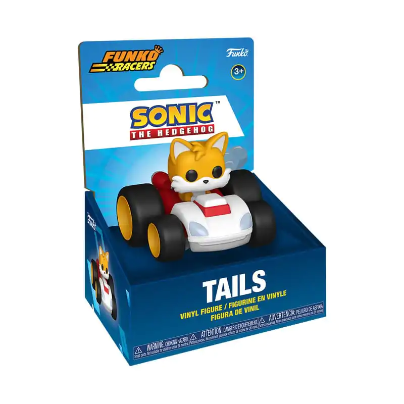 Sonic The Hedgehog Super Racers Diecast figúrka Tails 5 cm produktová fotografia