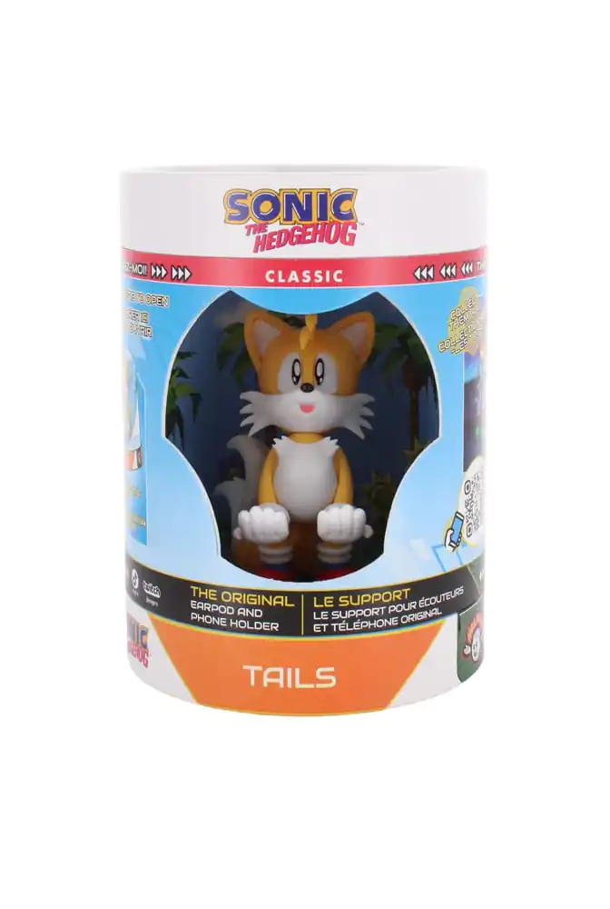 Sonic the Hedgehog Tails mini kábeltartó figura 10 cm termékfotó