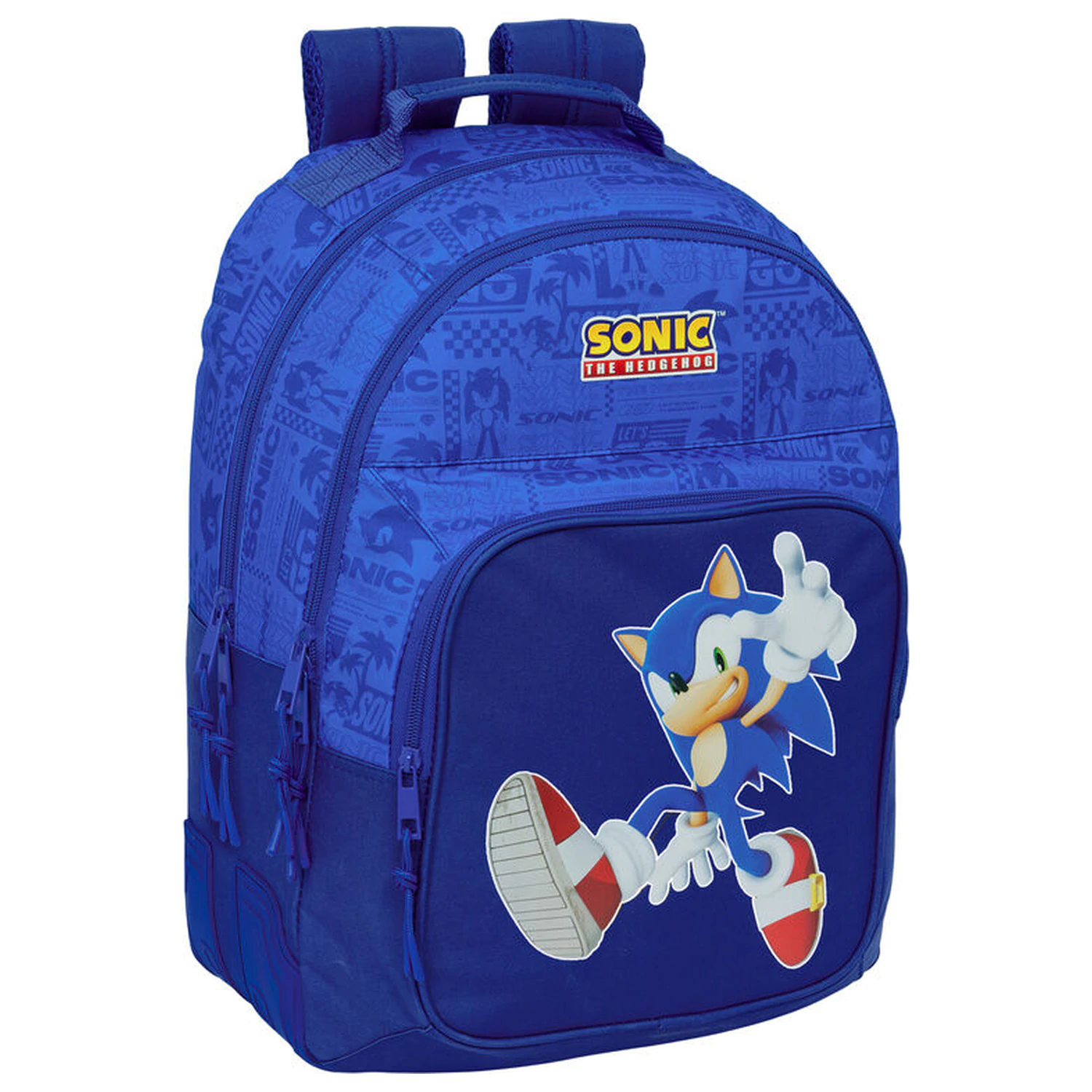 Sonic the Hedgehog prispôsobiteľný batoh 42 cm produktová fotografia