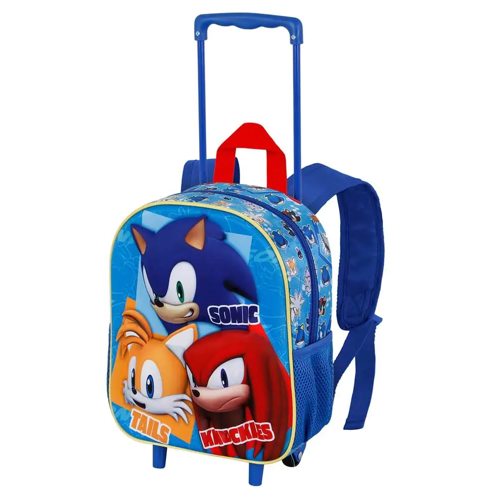 Sonic the Hedgehog Trio 3D trolley 31 cm produktová fotografia