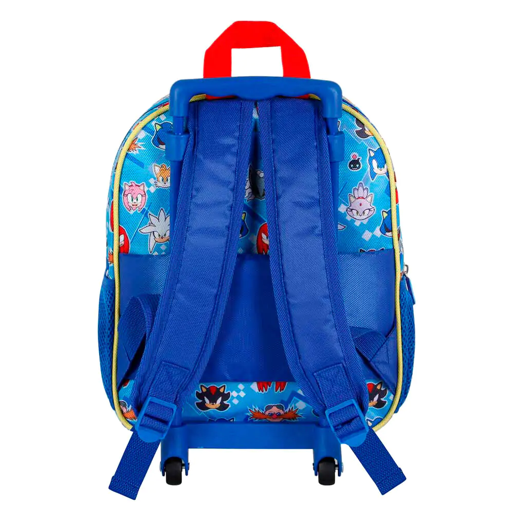 Sonic the Hedgehog Trio 3D trolley 31 cm produktová fotografia