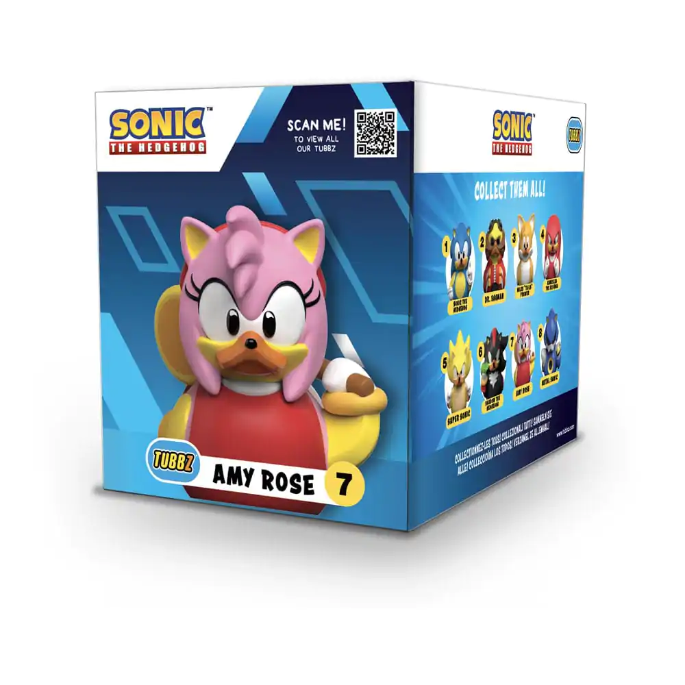 Sonic - The Hedgehog Tubbz PVC figúrka Amy Rose Boxed Edition 10 cm termékfotó