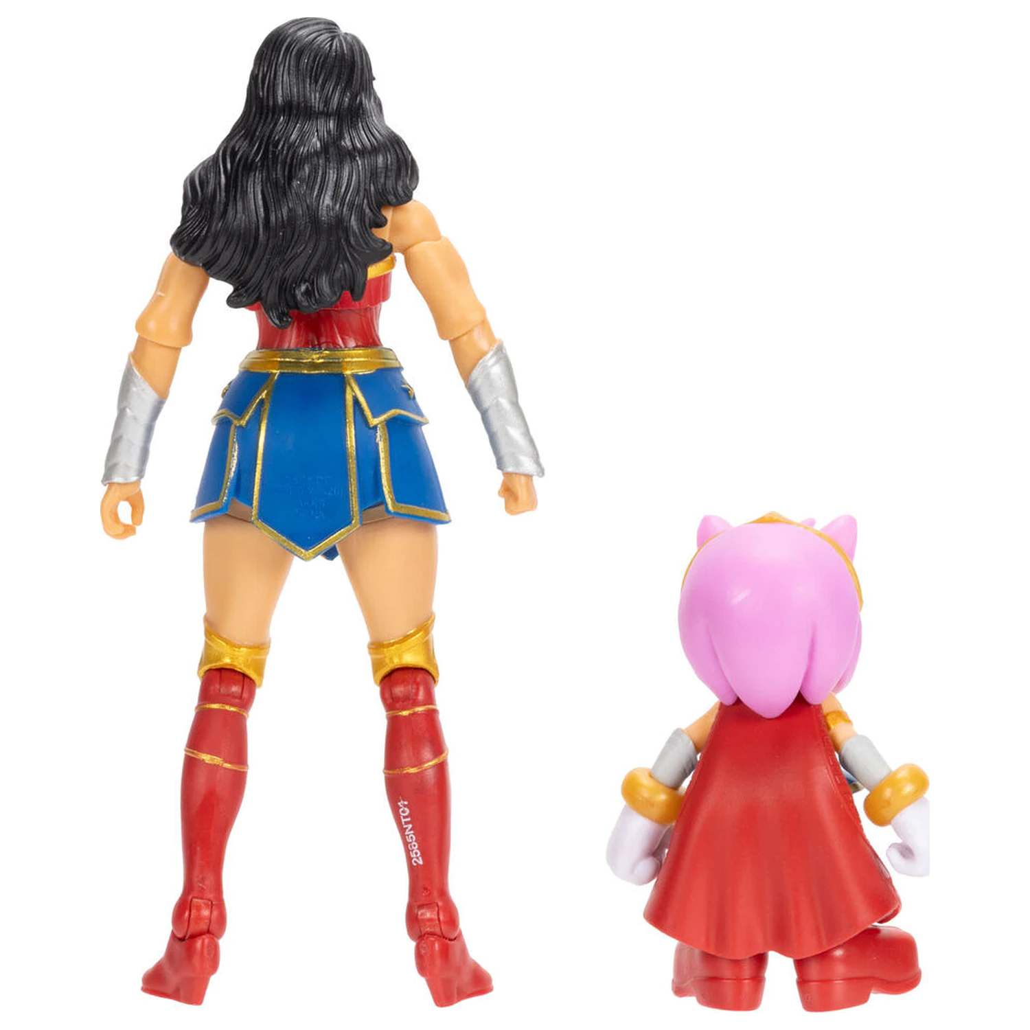 Sonic The Hedgehog x Dc Comics Amy & Wonder Woman figúrka produktová fotografia