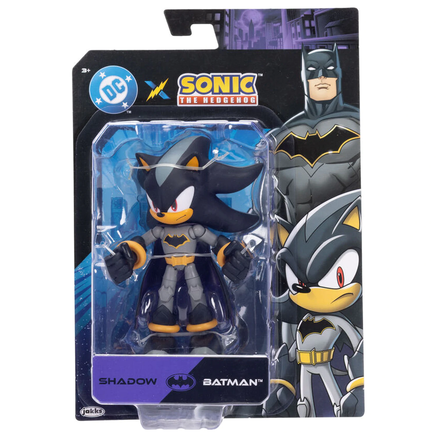 Sonic The Hedgehog x DC Comics Shadow figúrka 13 cm produktová fotografia