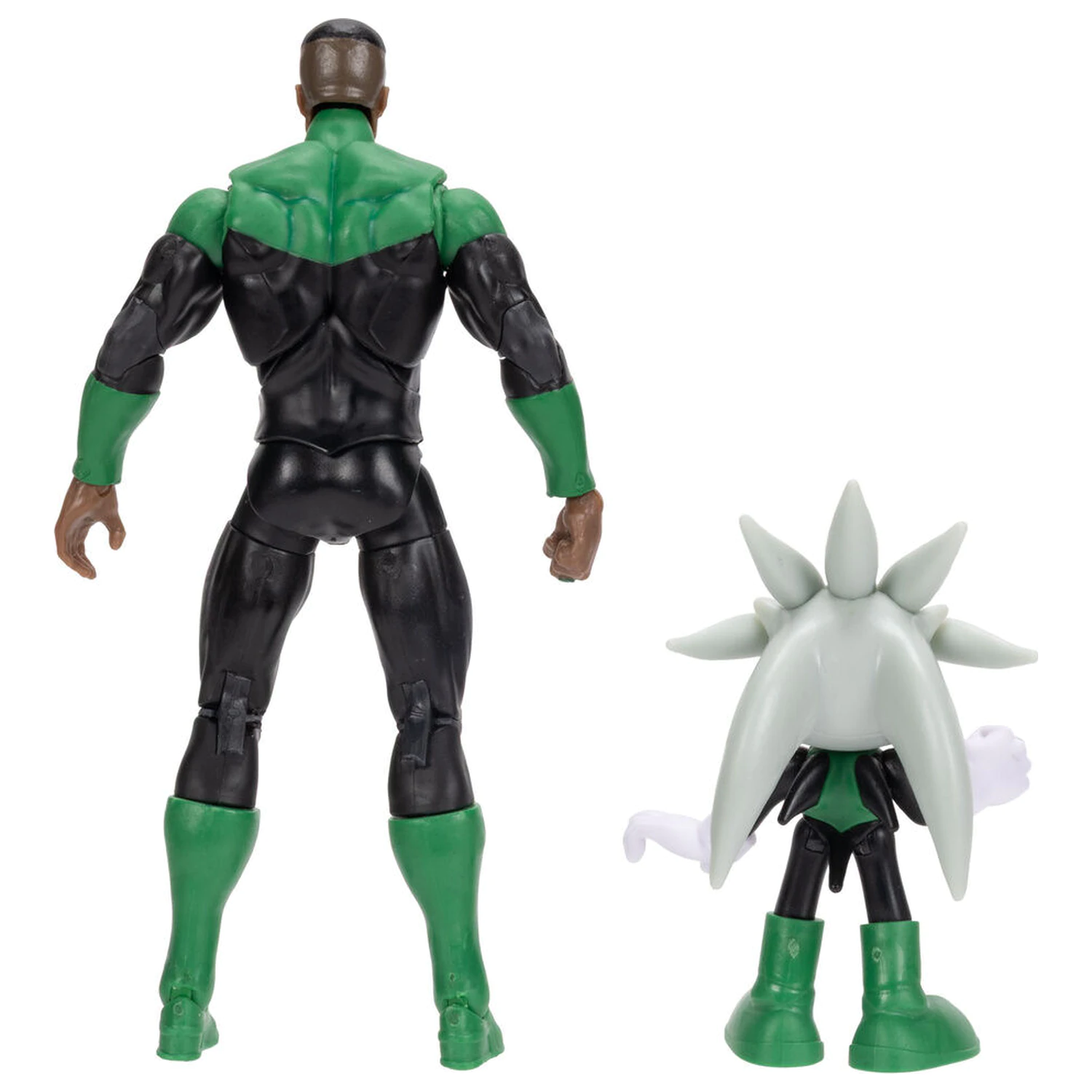 Sonic The Hedgehog x DC Comics Silver & Green Lantern figúrka produktová fotografia