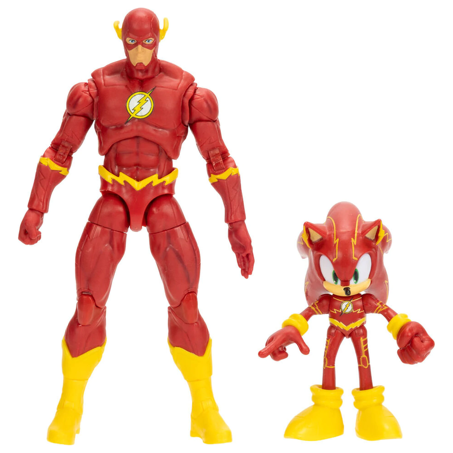 Sonic The Hedgehog x Dc Comics The Flash & Sonic figúrka produktová fotografia
