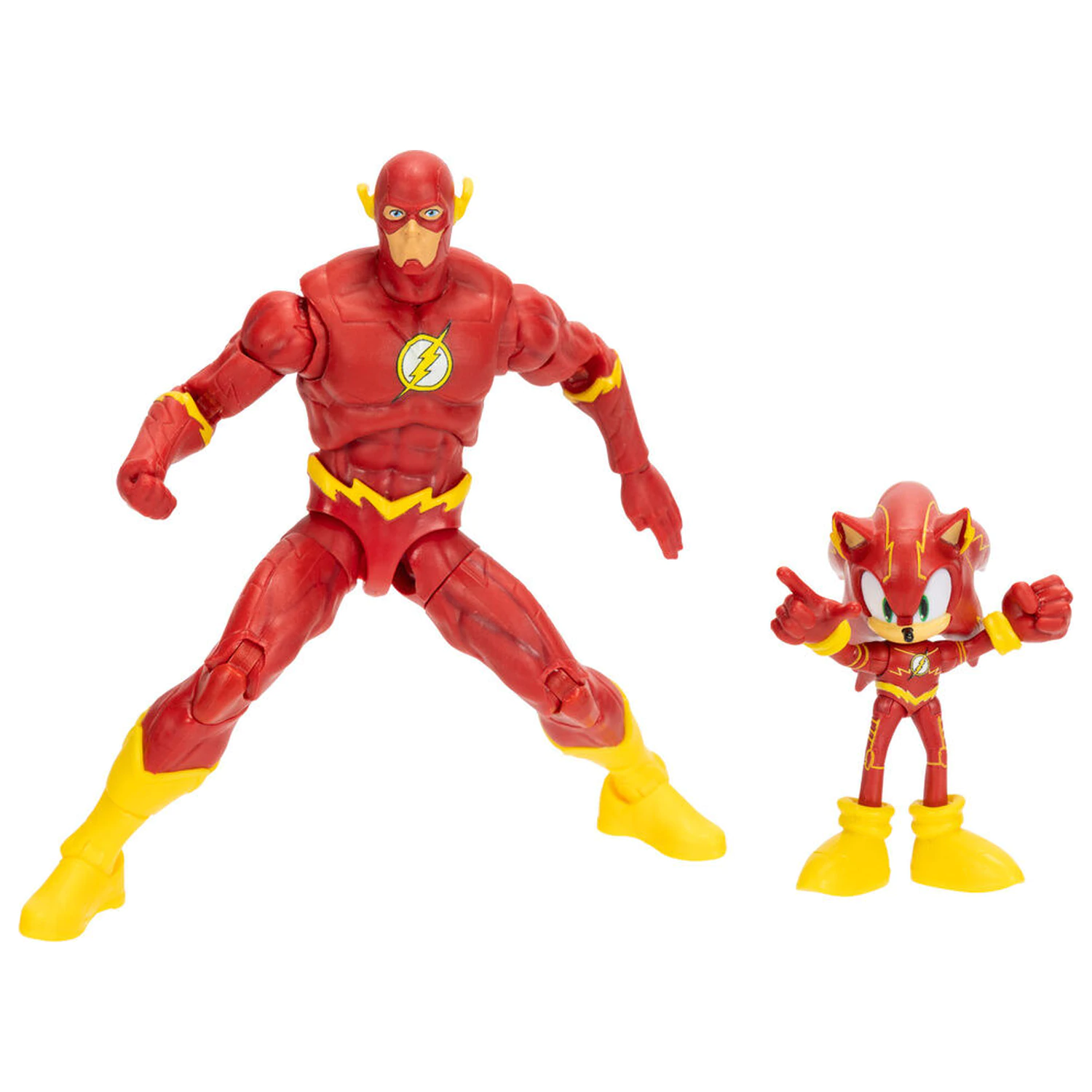 Sonic The Hedgehog x Dc Comics The Flash & Sonic figúrka produktová fotografia