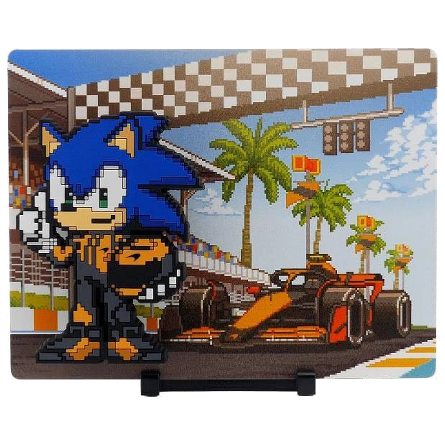 Sonic The Hedgehog x McLaren FiGGYZ Zberateľský magnet Sonic McLaren 35. výročie 9 cm produktová fotografia